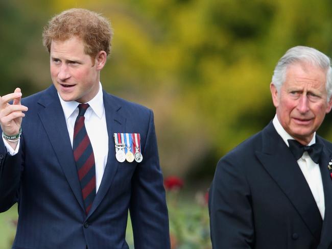 Prince Harry says he doesn’t want to repeat the mistakes of his father, Prince Charles. Picture: Max Mumby/Indigo/Getty Images