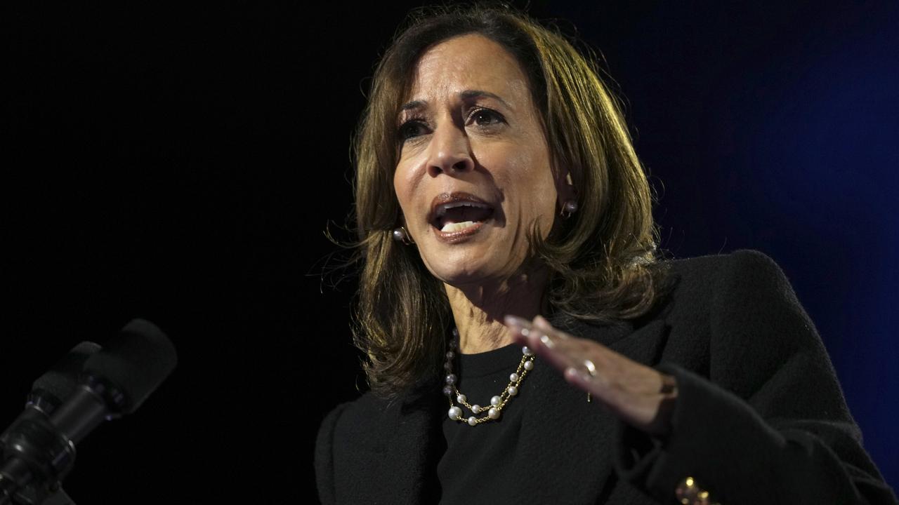 Democratic presidential nominee Vice President Kamala Harris. Picture: AP Photo/Matt Rourke