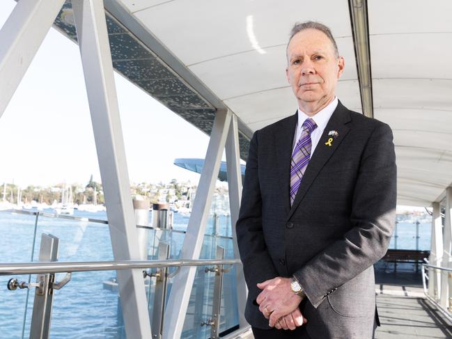 Australian Jewish Association president David Adler. Picture: Renae Nowytarger.