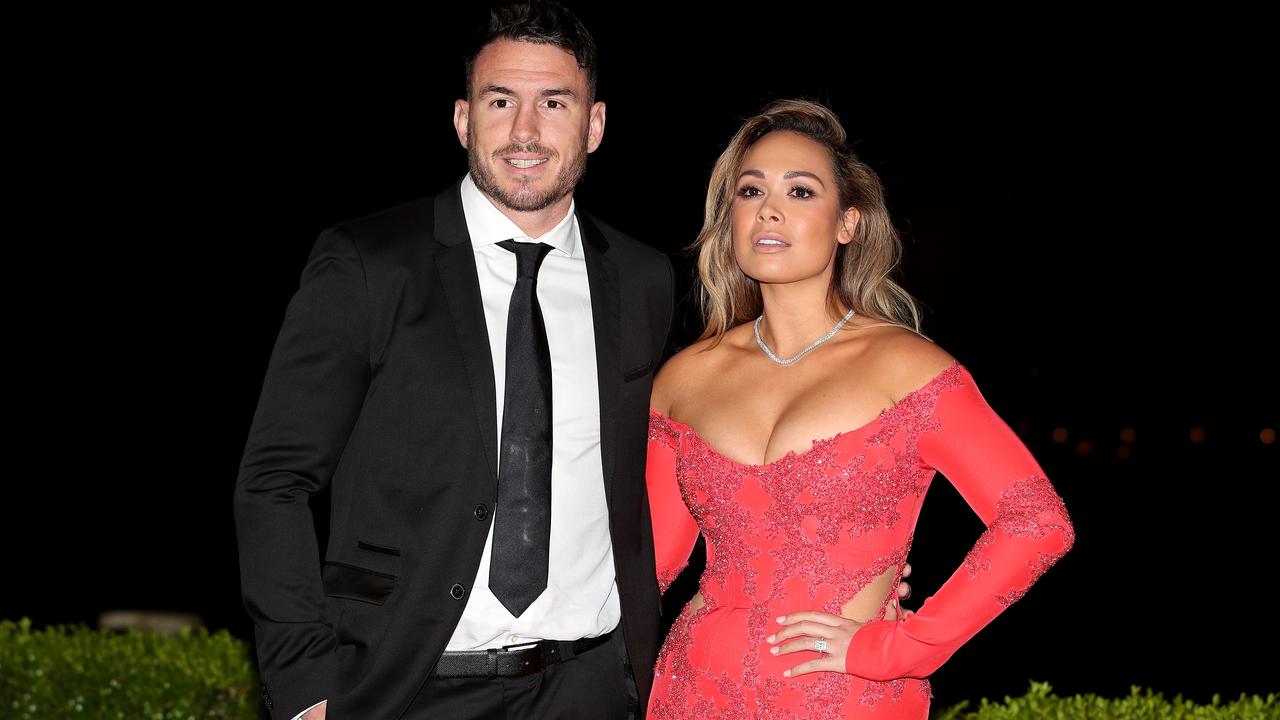 Darius Boyd and Kayla Boyd. Picture: Getty Images