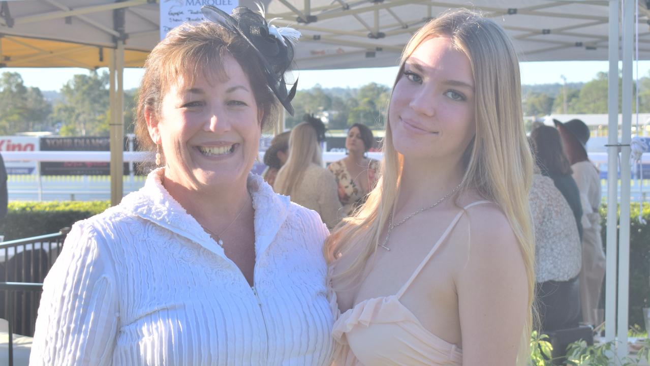 Gympie Turf Club Winter Race Day July 17. Julie and Rhiannon Pozzoli. Photos: Josh Preston