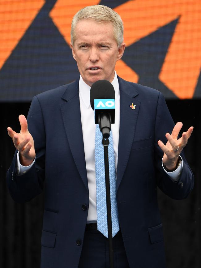 Australian Open director Craig Tiley. Picture: Getty Images