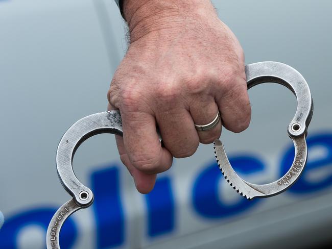 NSW police at Coffs Harbour boat ramp. Photo: Trevor Veale / The Coffs Coast Advocate