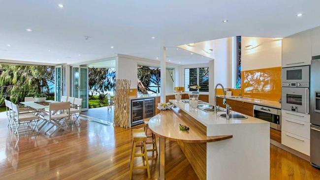 The stunning Bargara home has a views to match its multi-million dollar price tag. Picture: Domain