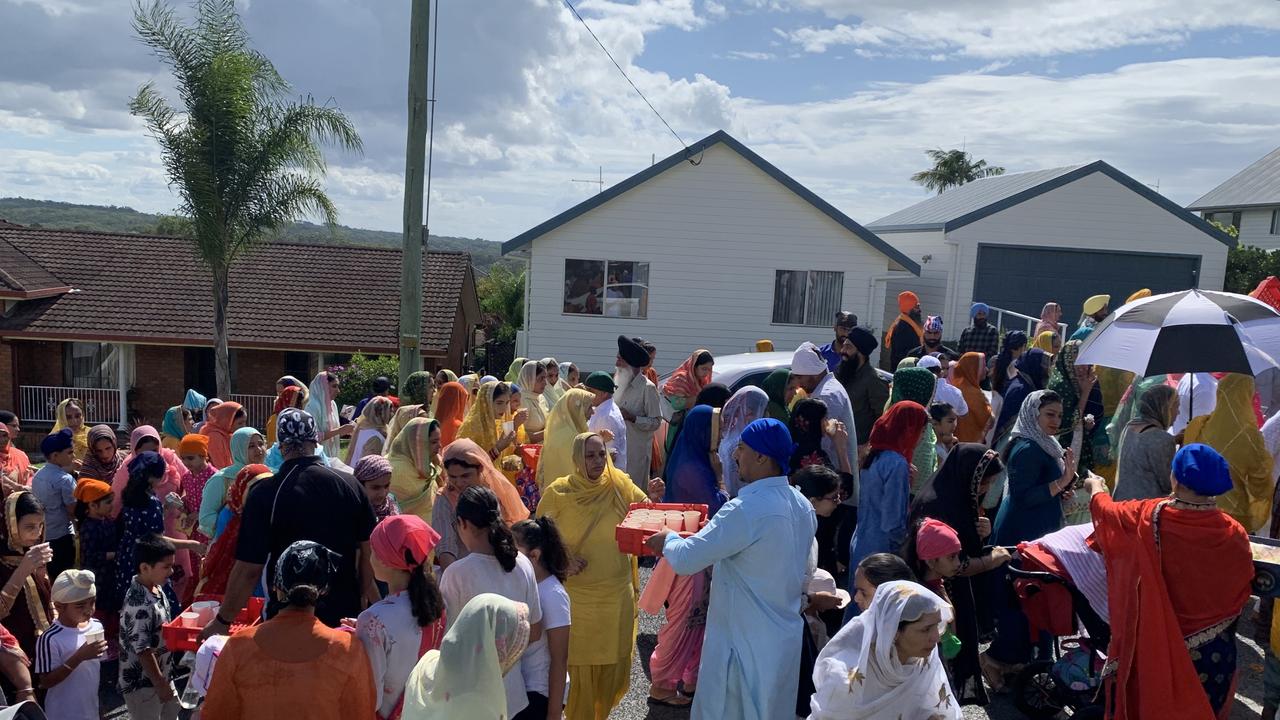 Sikh new year 2022 celebrated at Woolgoolga on 12 April 2022. Photo: Matt Gazy