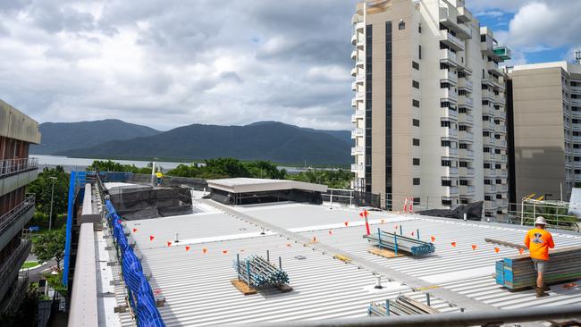 Cairns Base Hospital A Block. Picture Emily Barker.