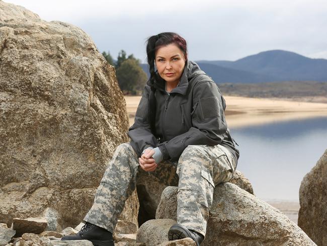 Schapelle Corby in Jindabyne for filing of SAS Australia. Picture: Nigel Wright