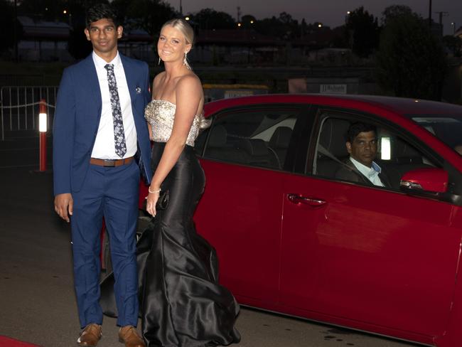 Toowoomba Grammar School senior formal held at Rumours. Mariah Zillmann and Sank Eswaran