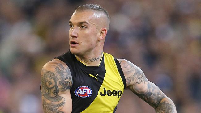 Dustin Martin in action for Richmond. Picture: Michael Klein