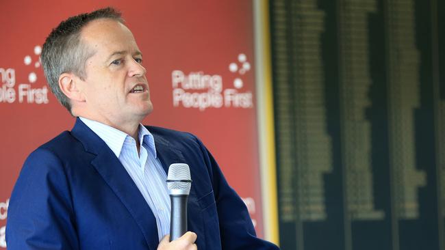 Bill Shorten may win the election by default. Picture: Peter Ristevski