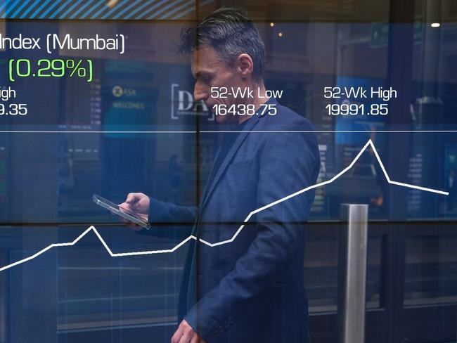 SYDNEY, AUSTRALIA - Newswire Photos - JULY 25 2023:A view of the Digital boards at the Sydney ASX. Picture: NCA Newswire / Gaye Gerard