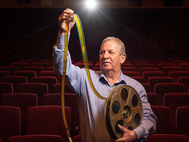 John Thorpe is selling his Gawler Village Twin Cinema, which they have operated for the past 30 years. Picture: Brad Fleet