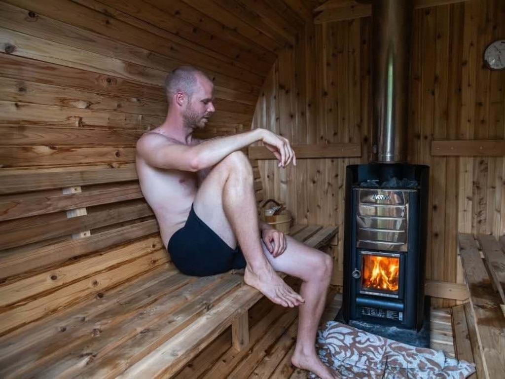 Heaters Sauna. Photo: Supplied