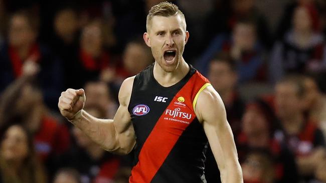 Shaun McKernan has stepped up in Joe Daniher’s absence. Picture: Getty Images