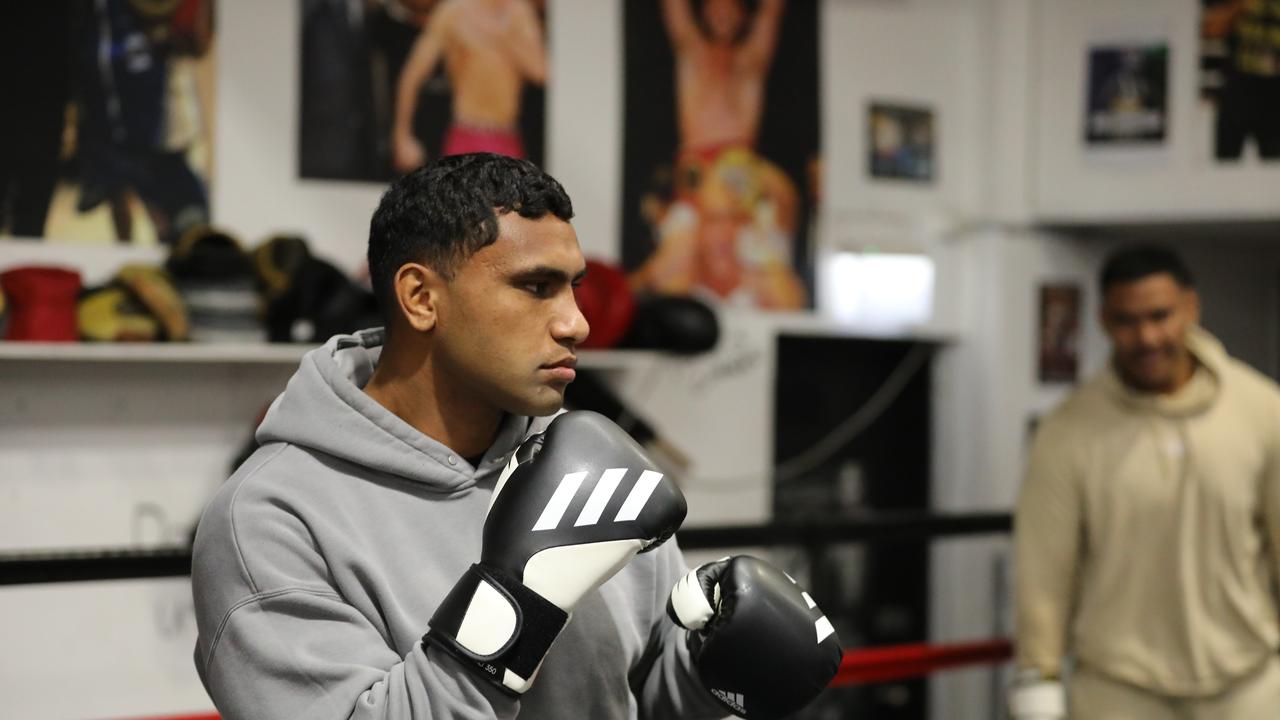 Tevita Pangai Jr. wants to be a boxer. Photo: Fightr Promotions