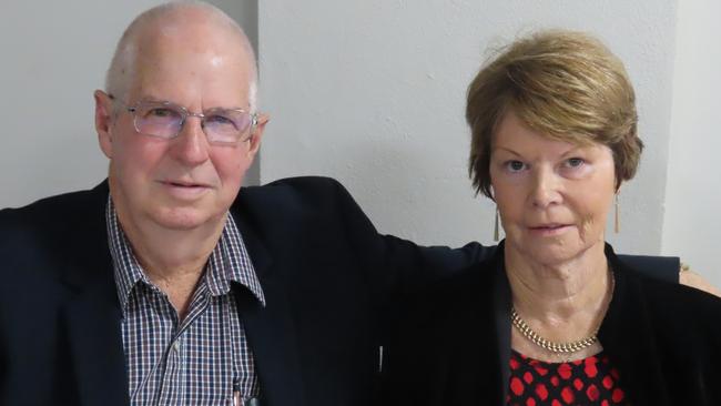 Lewis Jenkinson and Jenny Wilders from Kingaroy at the 2023 Kingaroy Show Dinner.