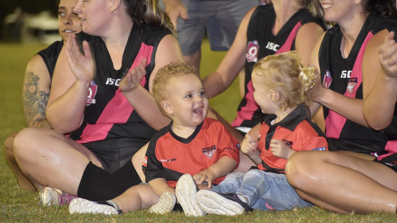 Hervey Bay Bombers have won the Wide Bay Women’s Grand Final against the Bundy Eagles. Picture: Isabella Magee