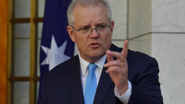 Prime Minister Scott Morrison was force to backtrack on his mandatory vaccines stance.