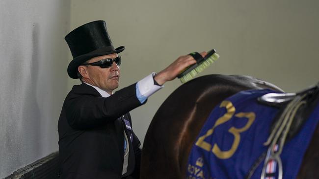 Trainer Aidan O'Brien at Royal Ascot this week.