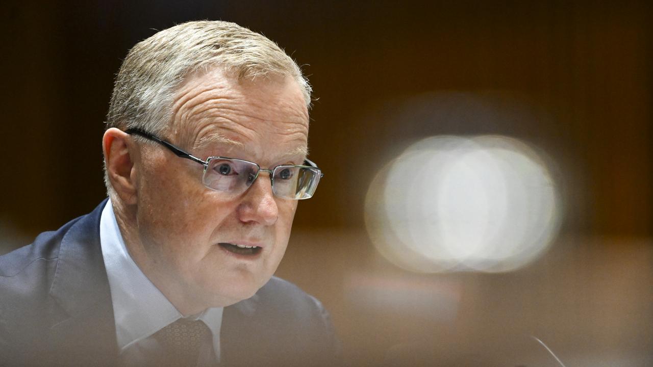 RBA governor Philip Lowe said the latest rate hike was necessary because of rampant inflation. Picture: Lukas Coch