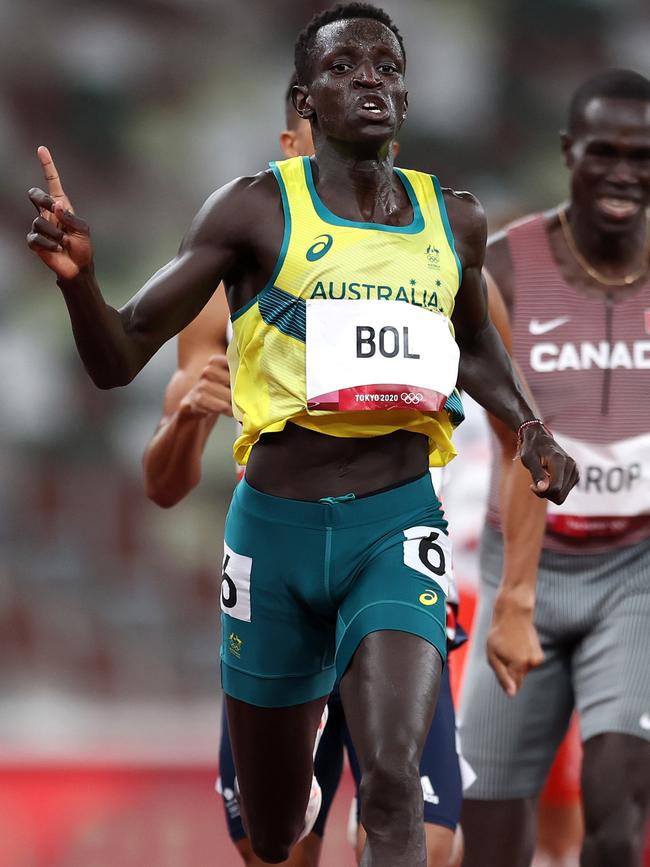 Peter Bol can disrupt Rotich. Picture: Patrick Smith/Getty