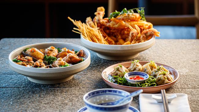 VIETNAMESE TWIST: Dishes at the newly opened Viet Next Door restaurant. Picture: Matt Turner