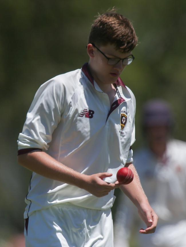 St Peters Lutheran College in action last week. photos by Stephen Archer