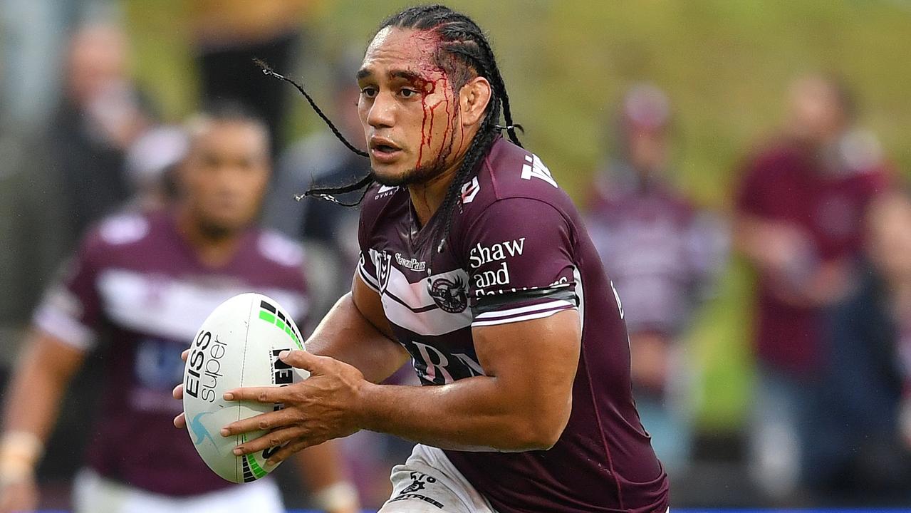 Martin Taupau has been given permission to field offers from other clubs. Picture: Gregg Porteous/NRL Photos