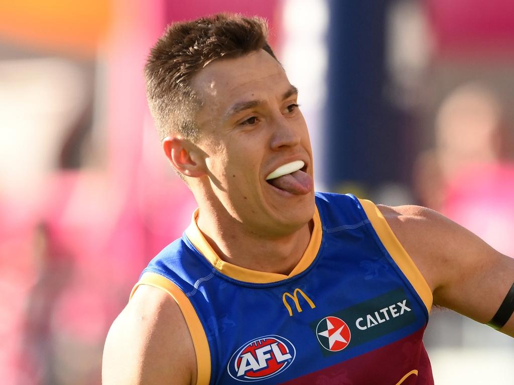 Hugh McCluggage kicked two superb final quarter goals. Picture: Matt Roberts/AFL Photos/via Getty Images. <b/>