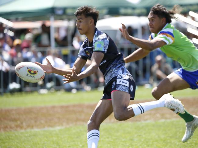 La Perouse Panthers vs Bundjalung Baygal Warriors, U17s Boys. Koori Knockout Grand Finals, Bathurst. Picture: Warren Gannon Photography