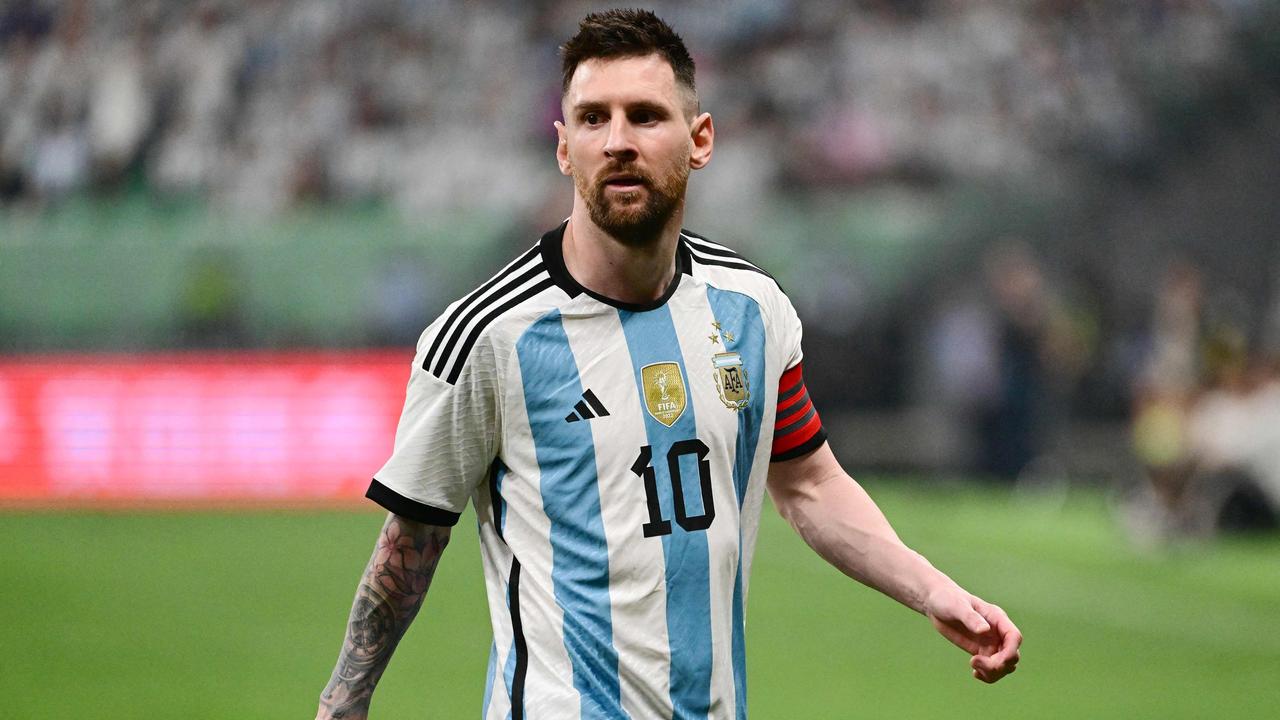 Lionel Messi was the standout, but it was mixed performances from the Aussies.