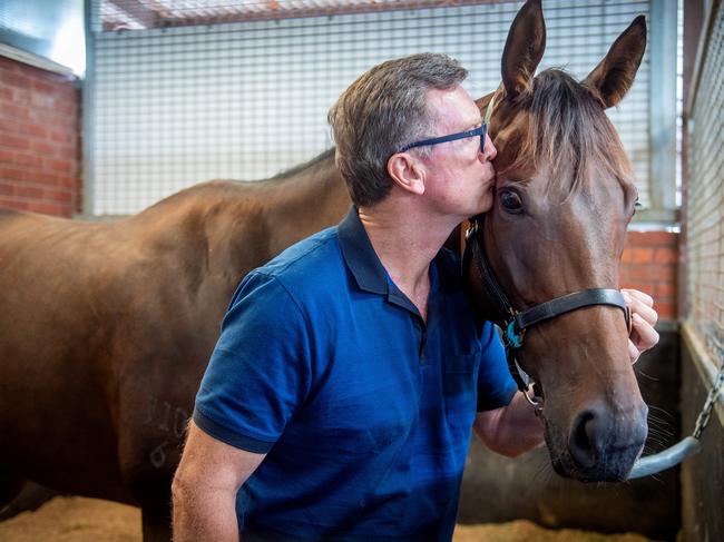 Vandyke has a close relationship with his stable star.