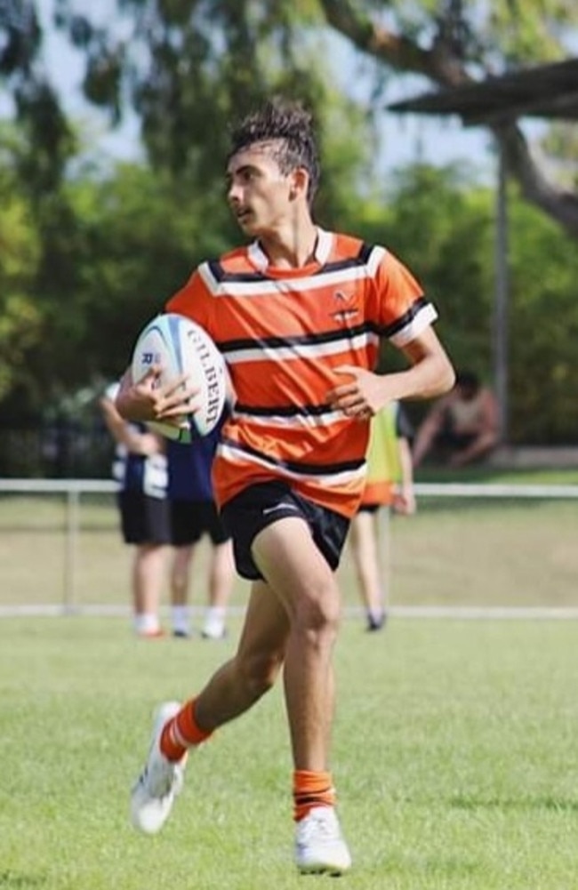 Jias Mick is at Ipswich Grammar. Picture: NT Rugby Union