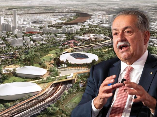 Brisbaneâs powerful 2032 Olympic Games boss Andrew Liveris says a new stadium should be built at Victoria Park.