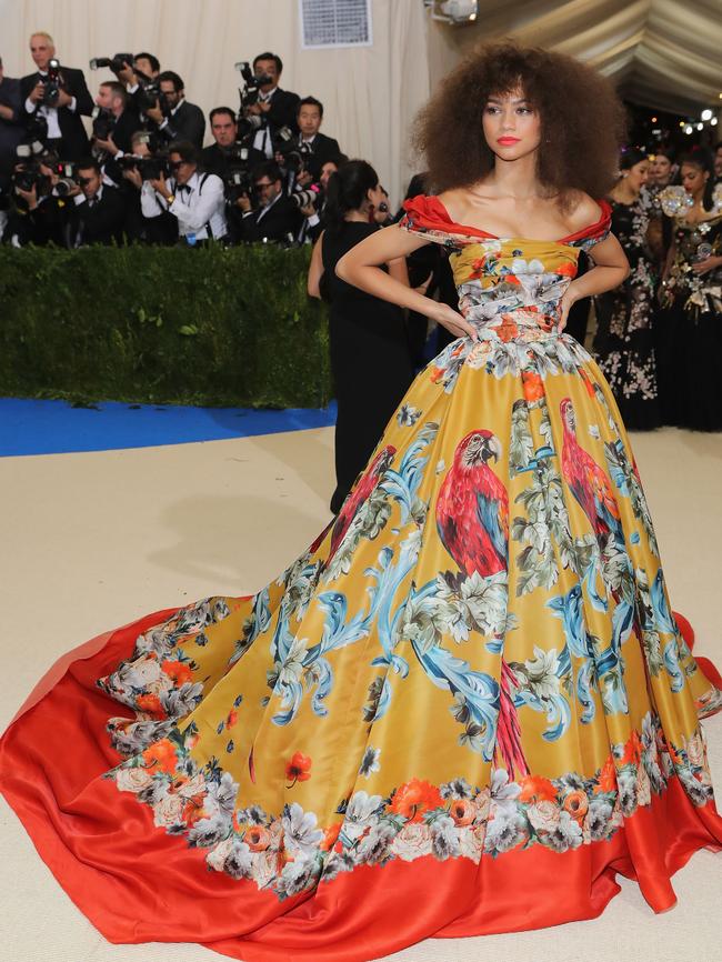 Zendaya’s fresh take on a ballgown.