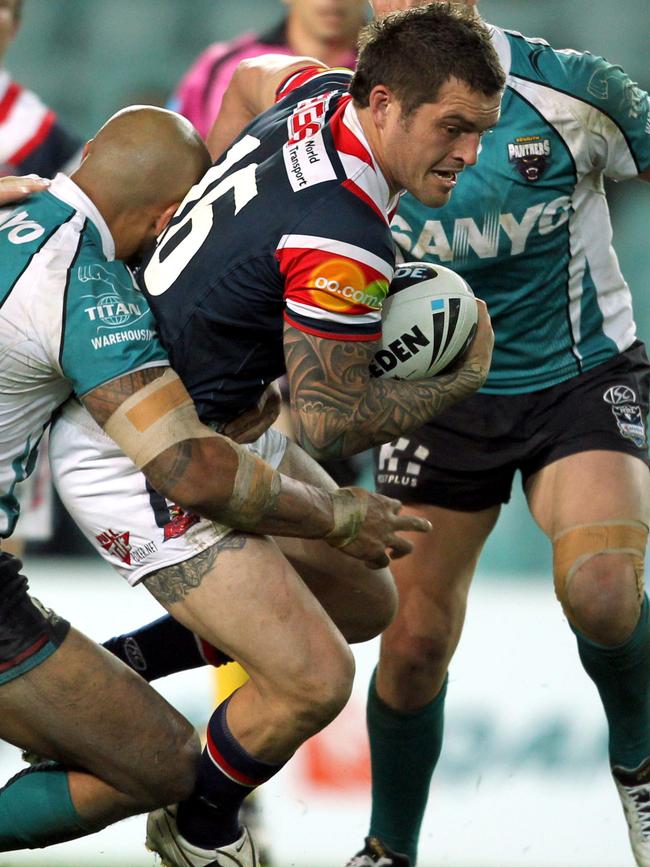 Conn in action for the Sydney Roosters in 2010.