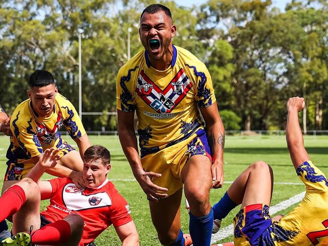 James Utai Cairns of the Thailand Men at the Harmony Nines. Picture: PureLight Photography