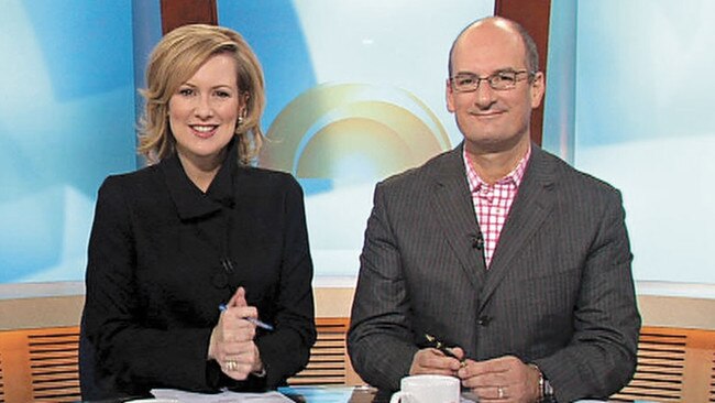 David Koch and Melissa Doyle hosted Sunrise when it first debuted in 2002.