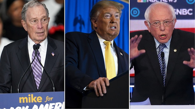 Michael Bloomberg (78), Donald Trump (73) and Bernie Sanders (78) are all eyeing a senior position at the end of this year, despite their advancing ages.