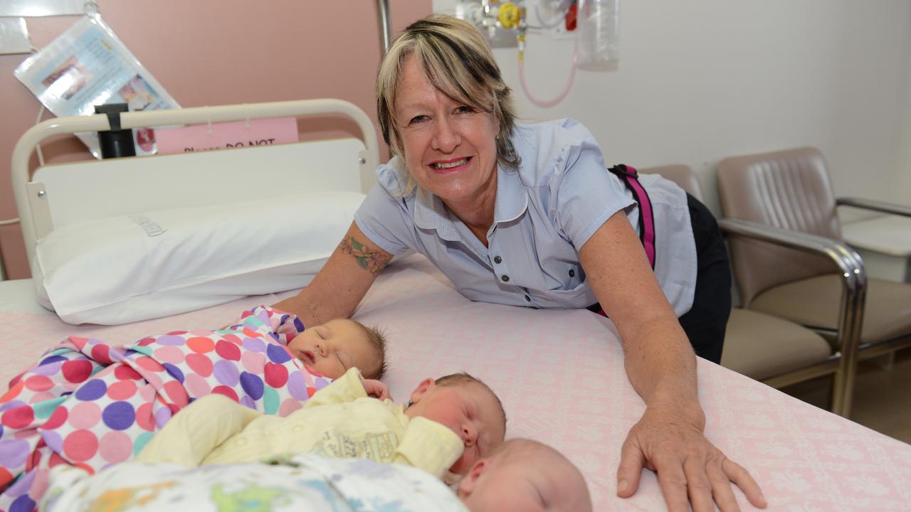 Midwife Melissa has been kept busy with all the babies at the Gympie Hospital. Photo Craig Warhurst / The Gympie Times