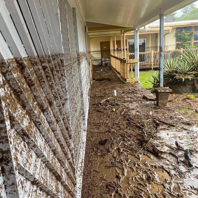 Clinic in Wujal Wujal devastated by floods. Picture: Supplied