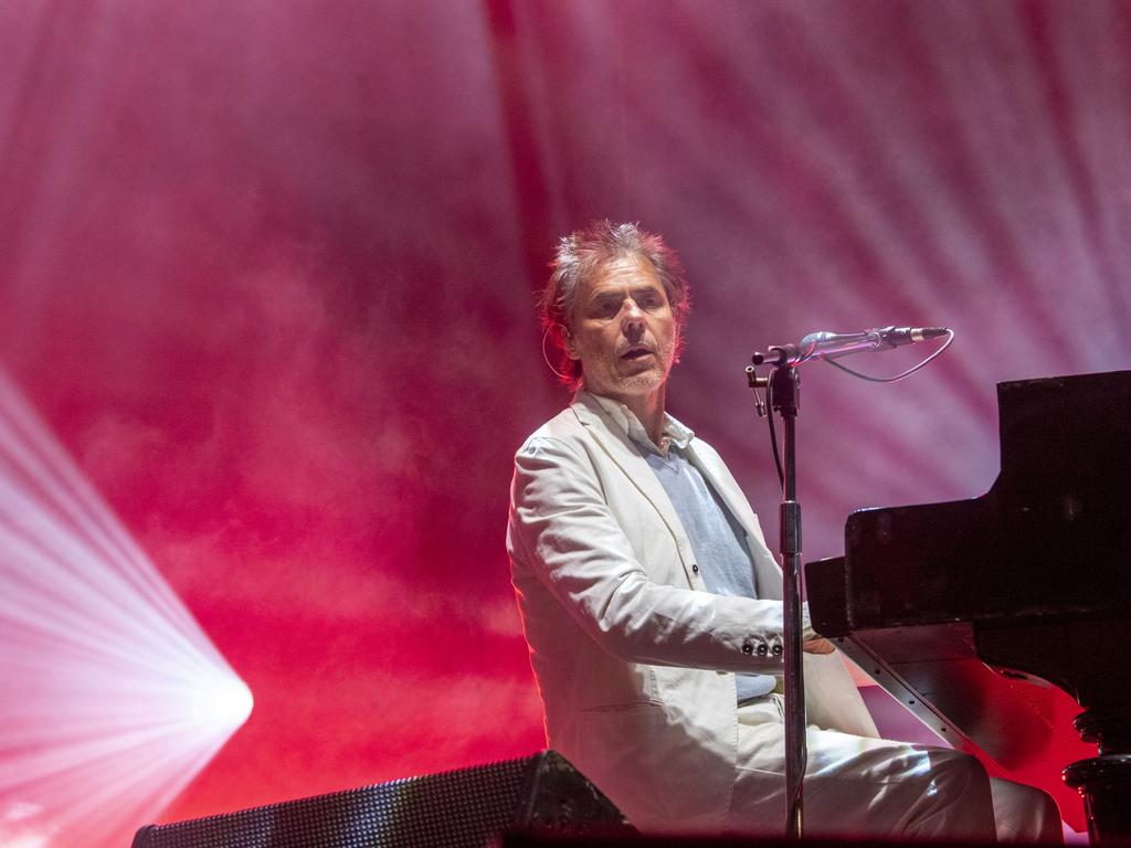 The Whitlams perform their Eternal Nightcap album at the Toowoomba Carnival of Flowers Festival of Food and Wine. Sunday, September 11, 2022. Picture: Nev Madsen.