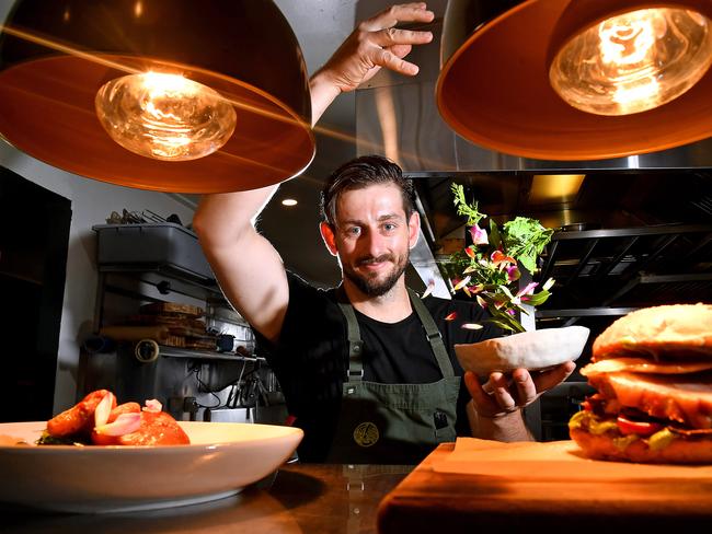 Kyle McNamara of Velveteen Rabbit at Caxton St. Picture: John Gass