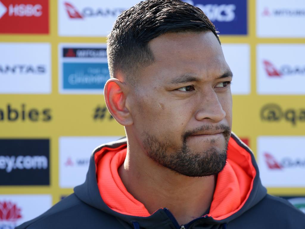 Israel Folau has missed the 2019 Rugby World Cup.