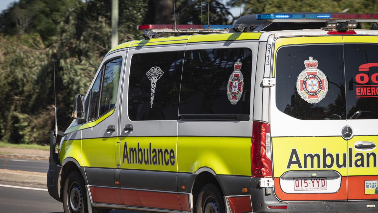 Queensland Ambulance Service. Picture: Kevin Farmer