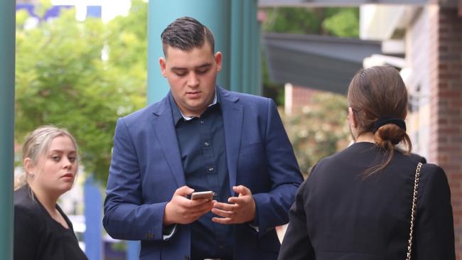 Kellyville P-plater Matthew Giusa, accused of killing a man on a scooter in Five Dock has appeared before Burwood Court. Picture: Jake McCallum