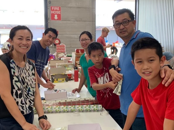 MACARTHUR, NSW - Magic Moments Foundation to spread Christmas cheer to disadvantaged families through Sydney Basket BrigadeÂ on December 16 at Minto.