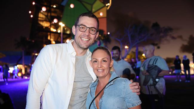 Sean Skea and Rebecca Brincau at the Ministry of Sound Classical 2025 at HOTA for Gold Coast at Large. Picture, Portia Large.
