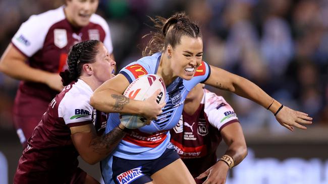 Isabelle Kelly was outstanding for the Sky Blues. Picture: Cameron Spencer/Getty Images