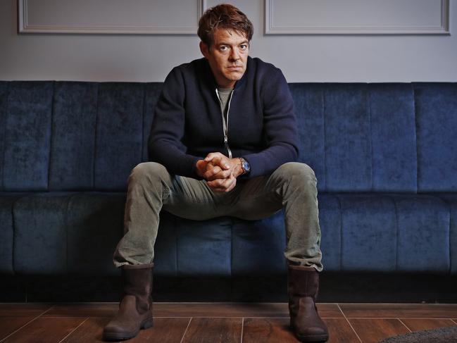 American director and producer Jason Blum in Sydney this week. Picture: Sam Ruttyn